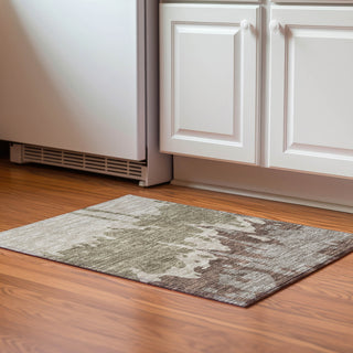 Piper Looms Mayfield Abstract AMF961 Beige Machine Washable Area Rug Scatter Lifestyle Image Feature