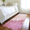 Piper Looms Mayfield Abstract AMF961 Blush Machine Washable Area Rug Runner Lifestyle Image Feature