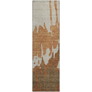 Piper Looms Mayfield Abstract AMF961 Paprika Machine Washable Area Rug Runner Main Image