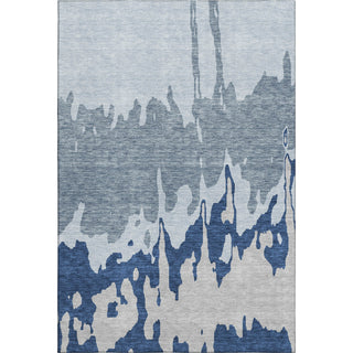 Piper Looms Mayfield Abstract AMF961 Sky Machine Washable Area Rug main image