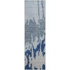 Piper Looms Mayfield Abstract AMF961 Sky Machine Washable Area Rug Runner Main Image