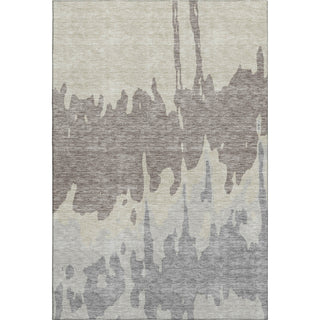 Piper Looms Mayfield Abstract AMF961 Taupe Machine Washable Area Rug main image