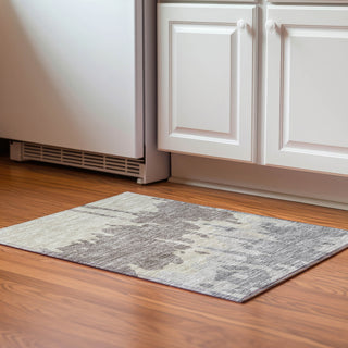Piper Looms Mayfield Abstract AMF961 Taupe Machine Washable Area Rug Scatter Lifestyle Image Feature