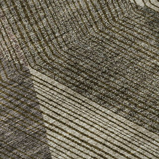 Piper Looms Mayfield Geometric AMF962 Brown Machine Washable Area Rug Swatch Image