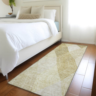 Piper Looms Mayfield Geometric AMF962 Ivory Machine Washable Area Rug Runner Lifestyle Image Feature