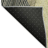 Piper Looms Mayfield Geometric AMF962 Mocha Machine Washable Area Rug Backing Image