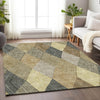Piper Looms Mayfield Geometric AMF962 Mocha Machine Washable Area Rug Lifestyle Image Feature
