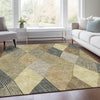 Piper Looms Mayfield Geometric AMF962 Mocha Machine Washable Area Rug Lifestyle Image Feature