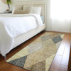 Piper Looms Mayfield Geometric AMF962 Mocha Machine Washable Area Rug Runner Lifestyle Image Feature