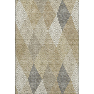Piper Looms Mayfield Geometric AMF962 Wheat Machine Washable Area Rug main image