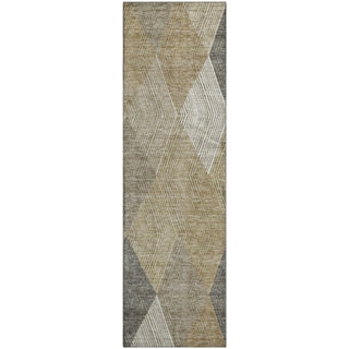 Piper Looms Mayfield Geometric AMF962 Wheat Machine Washable Area Rug Runner Main Image