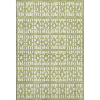 Piper Looms Mayfield Geometric AMF963 Aloe Machine Washable Area Rug main image