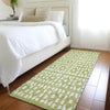 Piper Looms Mayfield Geometric AMF963 Aloe Machine Washable Area Rug Runner Lifestyle Image Feature