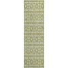 Piper Looms Mayfield Geometric AMF963 Aloe Machine Washable Area Rug Runner Main Image