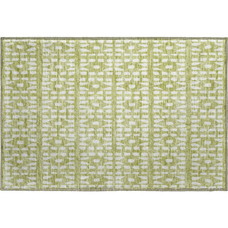 Piper Looms Mayfield Geometric AMF963 Aloe Machine Washable Area Rug Scatter Main Image