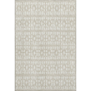 Piper Looms Mayfield Geometric AMF963 Beige Machine Washable Area Rug main image