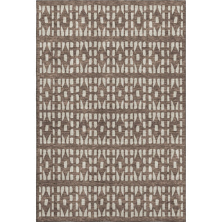 Piper Looms Mayfield Geometric AMF963 Brown Machine Washable Area Rug main image