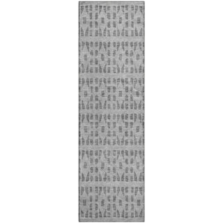 Piper Looms Mayfield Geometric AMF963 Gray Machine Washable Area Rug Runner Main Image
