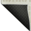 Piper Looms Mayfield Geometric AMF963 Ivory Machine Washable Area Rug Backing Image