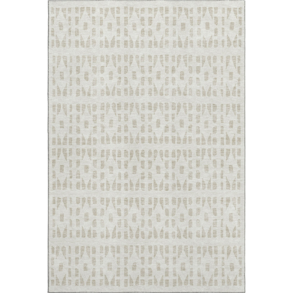 Piper Looms Mayfield Geometric AMF963 Ivory Machine Washable Area Rug main image
