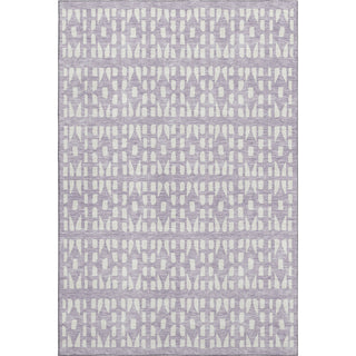 Piper Looms Mayfield Geometric AMF963 Lavender Machine Washable Area Rug main image