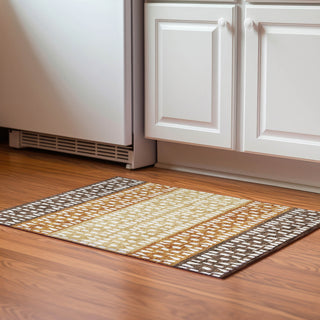 Piper Looms Mayfield Geometric AMF964 Coffee Machine Washable Area Rug Scatter Lifestyle Image Feature