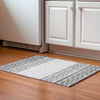 Piper Looms Mayfield Geometric AMF964 Gray Machine Washable Area Rug Scatter Lifestyle Image Feature