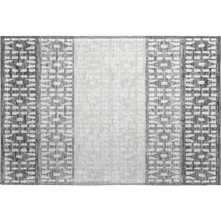 Piper Looms Mayfield Geometric AMF964 Gray Machine Washable Area Rug Scatter Main Image