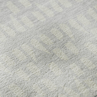 Piper Looms Mayfield Geometric AMF964 Gray Machine Washable Area Rug Swatch Image