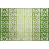 Piper Looms Mayfield Geometric AMF964 Green Machine Washable Area Rug Scatter Main Image