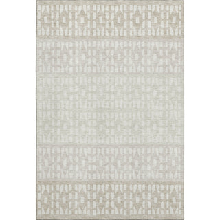 Piper Looms Mayfield Geometric AMF964 Ivory Machine Washable Area Rug main image