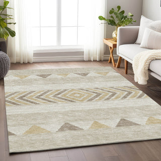 Piper Looms Mayfield Southwest AMF965 Beige Machine Washable Area Rug Lifestyle Image Feature