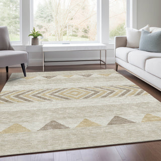 Piper Looms Mayfield Southwest AMF965 Beige Machine Washable Area Rug Lifestyle Image Feature