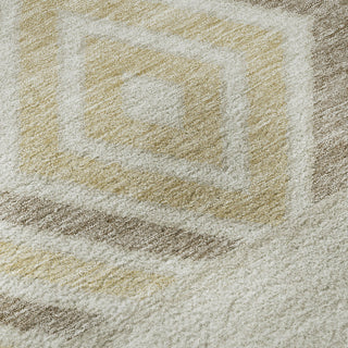 Piper Looms Mayfield Southwest AMF965 Beige Machine Washable Area Rug Swatch Image