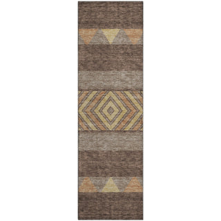 Piper Looms Mayfield Southwest AMF965 Brown Machine Washable Area Rug Runner Main Image