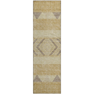 Piper Looms Mayfield Southwest AMF965 Gold Machine Washable Area Rug Runner Main Image