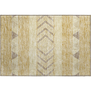 Piper Looms Mayfield Southwest AMF965 Gold Machine Washable Area Rug Scatter Main Image
