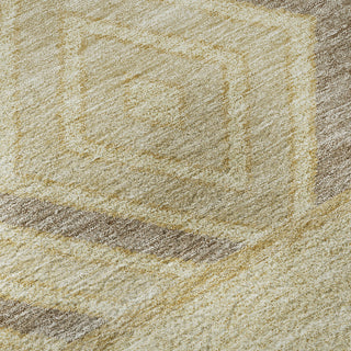 Piper Looms Mayfield Southwest AMF965 Gold Machine Washable Area Rug Swatch Image