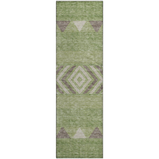 Piper Looms Mayfield Southwest AMF965 Green Machine Washable Area Rug Runner Main Image