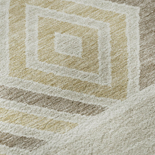 Piper Looms Mayfield Southwest AMF965 Ivory Machine Washable Area Rug Swatch Image