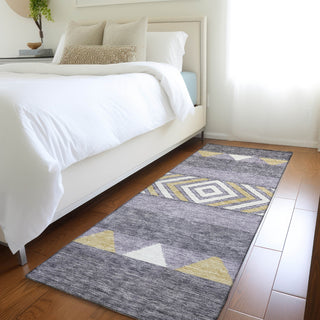 Piper Looms Mayfield Southwest AMF965 Lavender Machine Washable Area Rug Runner Lifestyle Image Feature