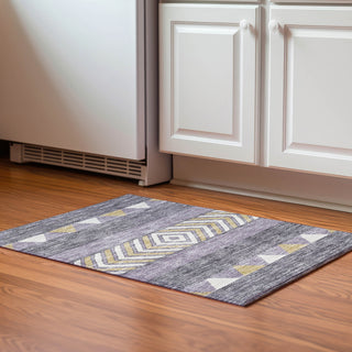 Piper Looms Mayfield Southwest AMF965 Lavender Machine Washable Area Rug Scatter Lifestyle Image Feature