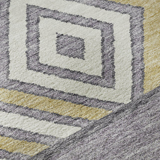 Piper Looms Mayfield Southwest AMF965 Lavender Machine Washable Area Rug Swatch Image