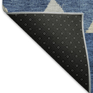 Piper Looms Mayfield Southwest AMF965 Navy Machine Washable Area Rug Backing Image