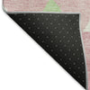 Piper Looms Mayfield Southwest AMF965 Pink Machine Washable Area Rug Backing Image
