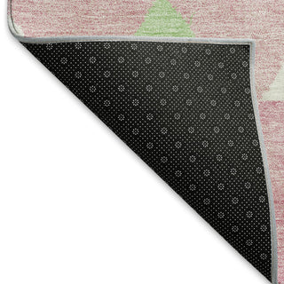Piper Looms Mayfield Southwest AMF965 Pink Machine Washable Area Rug Backing Image