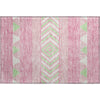 Piper Looms Mayfield Southwest AMF965 Pink Machine Washable Area Rug Scatter Main Image