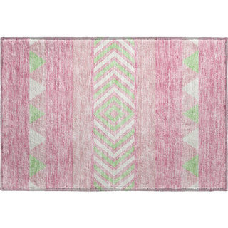 Piper Looms Mayfield Southwest AMF965 Pink Machine Washable Area Rug Scatter Main Image