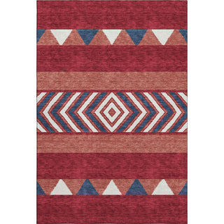 Piper Looms Mayfield Southwest AMF965 Red Machine Washable Area Rug main image