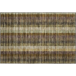 Piper Looms Mayfield Plaid AMF966 Brown Machine Washable Area Rug Scatter Main Image